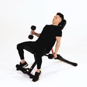 Dumbbell Incline Alternating Hammer Curl Demonstration