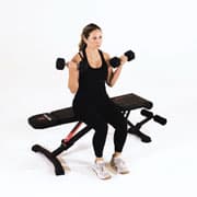 Dumbbell Seated Bicep Curl Demonstration