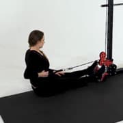 Cable One-Arm Seated Row Demonstration