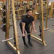 Smith Machine Bent-Over Row (Reverse Grip) Demonstration