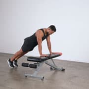 Bench Push-Up Demonstration