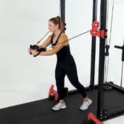 Cable Mid Chest Crossover Demonstration