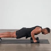 Dumbbell Deep Push-Up Demonstration