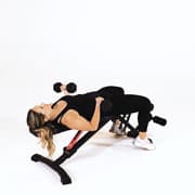 Dumbbell Bench Press (Reverse Grip) Demonstration