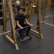Smith Machine Wrist Curl Demonstration