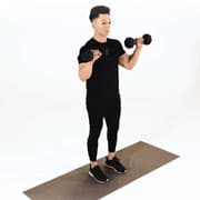 Dumbbell Bicep Curl (Reverse Grip) Demonstration