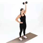 Dumbbell One-Arm Hammer Shoulder Press Demonstration