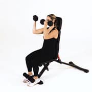 Dumbbell Seated Alternating Arnold Press Demonstration