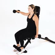 Dumbbell Alternating Lateral Raise Demonstration
