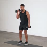 Dumbbell Alternating Hammer Curl Demonstration