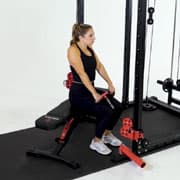 Cable Seated Shrug Demonstration