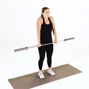 Barbell Shrug Demonstration