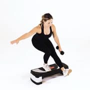Dumbbell Single-Leg Bench Squat Demonstration