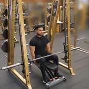 Smith Machine Toe Raise Demonstration
