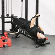 Cable Decline One-Arm Chest Fly Demonstration