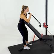 Cable Rope One-Arm Preacher Curl (Hammer) Demonstration
