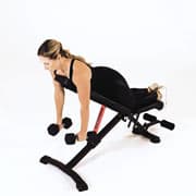 Dumbbell Rear Delt Row Demonstration