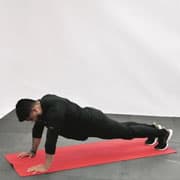Straight Arm Plank Demonstration