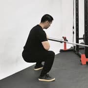 Barbell Landmine Squat Demonstration