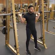 Smith Machine Squat Demonstration
