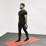 Kettlebell Farmer's Carry Demonstration