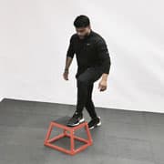 Plyo Box Step-Ups Demonstration