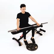 Barbell Seated Calf Raise Demonstration