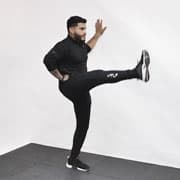 Front to Back Leg Swings Demonstration