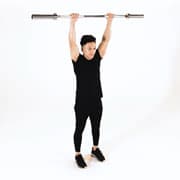 Barbell Front Raise Pullover Demonstration