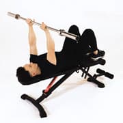 Barbell Neck Press Demonstration