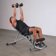 Dumbbell Incline Fly With A Twist Demonstration
