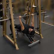 Smith Machine Bench Press Demonstration