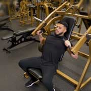 Machine Incline Chest Press Demonstration