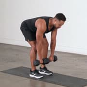 Dumbbell Deadlift Demonstration