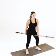 Barbell Jefferson Squat Demonstration