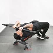 EZ Bar Decline Close Grip Skull Crusher Demonstration