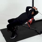 Cable Incline Tricep Extension Demonstration