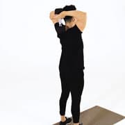 Dumbbell Tricep Extension Demonstration