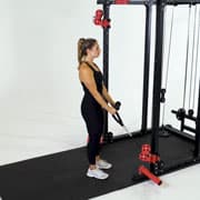 Cable Rope Hammer Curl Demonstration