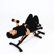 Dumbbell Bicep Curl (Supine) Demonstration