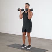 Dumbbell Zottman Curl Demonstration