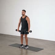 Dumbbell Cuban Press Demonstration