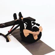 Bench Crunch Demonstration