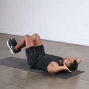 Bent Knee Hip Raise Demonstration