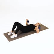 Kettlebell Alternating Floor Press Demonstration