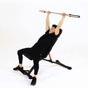 Barbell Incline Shoulder Raise Demonstration
