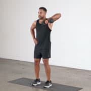 Dumbbell One-Arm Upright Row Demonstration