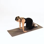 Kneeling Forearm Stretch Demonstration