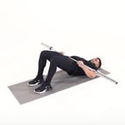 Barbell Glute Bridge Demonstration