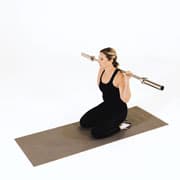 Barbell Kneeling Squat Demonstration
